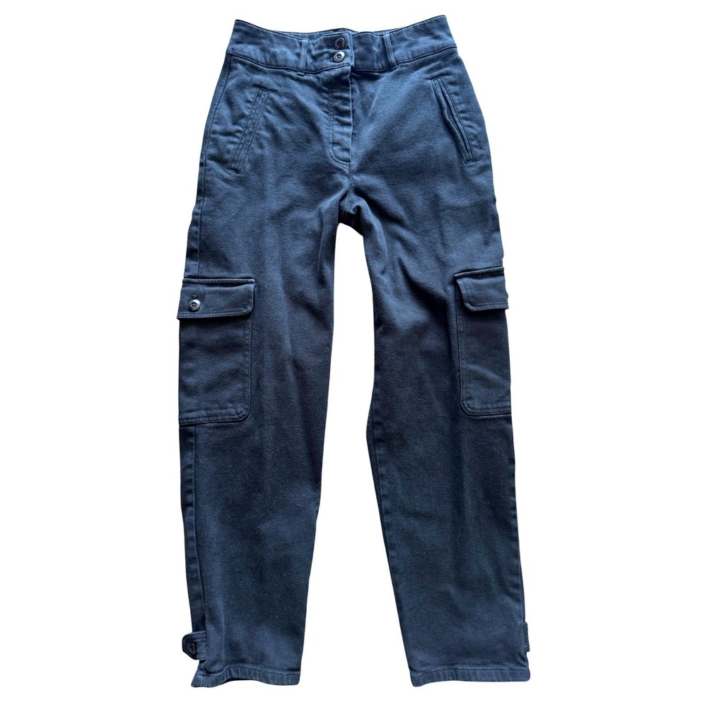 Aritzia Wilfred‎ Free Modern Cargo Pants Black High Rise Utility Size 4